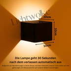 Lichtwolke™ | RGB Luxus Wandleuchte ohne Bohren