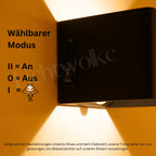 Lichtwolke™ | RGB Luxus Wandleuchte ohne Bohren